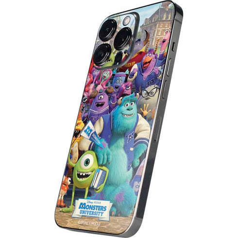 Disney Monsters University Official Poster iPhone 14 Pro Skin